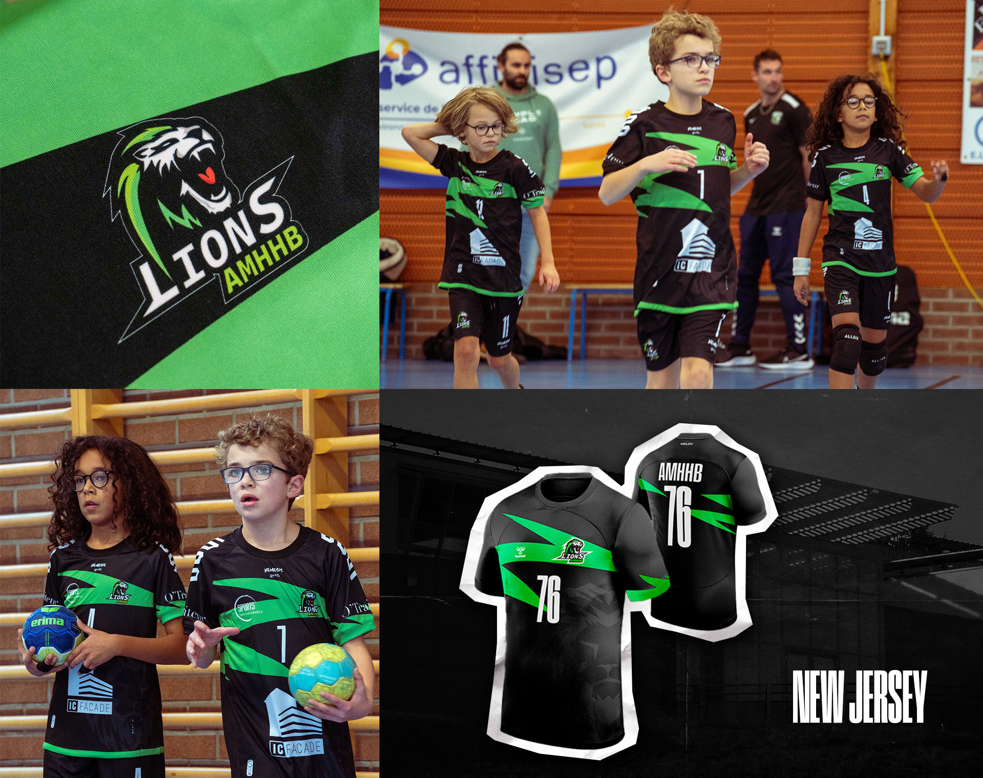 Mascotte du club appelé Baldrix le lion